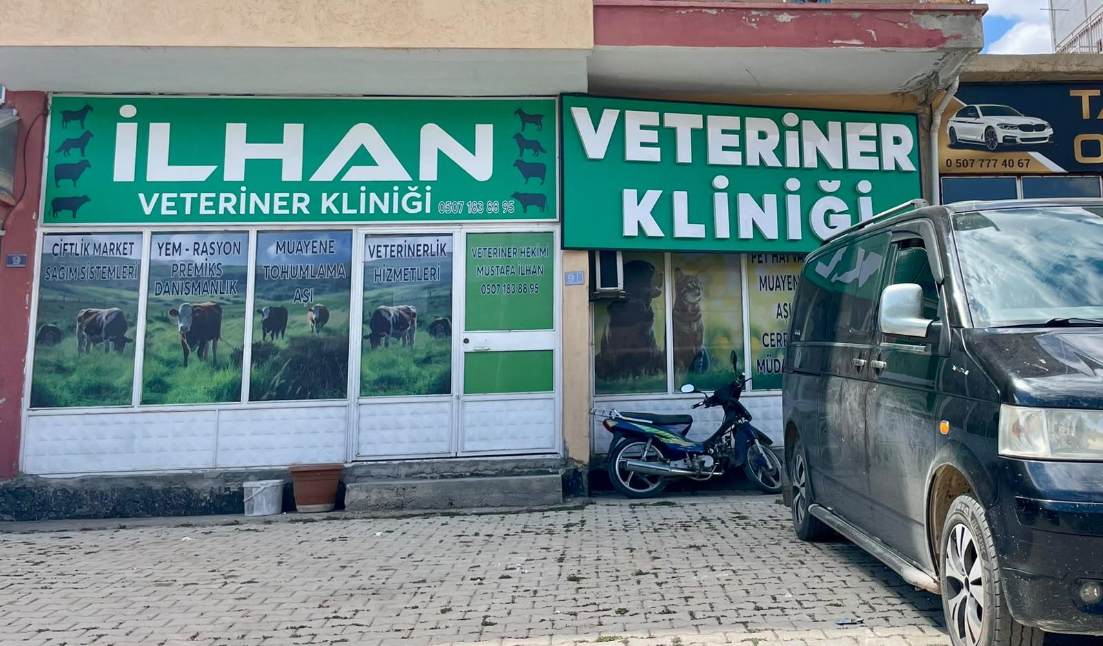İlhan Veteriner Kliniği — Hadim'deki kliniğimizin dış görünümü